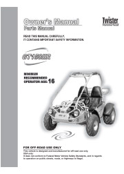 Hammerhead R150 Service Manual